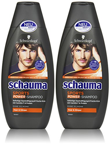 Schauma Sports Shampoo, 2er Pack (2 x 400 ml)