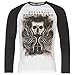 Price comparison product image Official Bullet For My Valentine Venom V2 Raglan T-Shirt Mens Wht/Blk Tee Shirt Medium