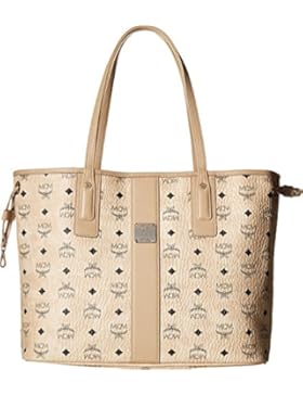 MCM Damen Reversible Shopper Liz Medium Beige