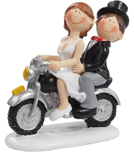 Couple de mariés en résine 20 cm courant - Mariage/Sujets pour pièce