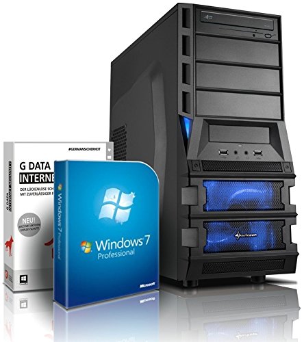 Ultra 8-Kern DirectX 12 Gaming-PC Computer FX 8320E 8x4.00 GHz Turbo - GeForce GTX960 4GB DDR5 - 16GB DDR3 1600 - 1TB HDD - Windows7 - DVD RW - USB 3.0 #4952
