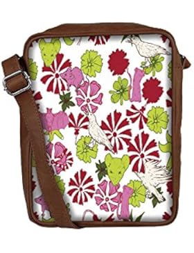 Snoogg , Damen Umhängetasche mehrfarbig multi