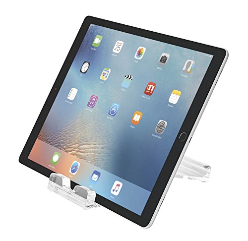 Wedo 601716 Universal Tablet Ständer (Cristallic, mit Haftung) glasklar - 6