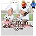 Price comparison product image Hotsellhome My First Play Kitchen Toys Pretend Cooking Toy Cookware Miniature Playset Toy Gift for Kids - 20Pcs Stainless Steel Pots and Pans with Cooking Utensils -Dishwasher Safe