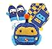 Unique Winter Baby Hats/Caps Scarf & Gloves Useful Cute Woolen Baby Set DarkBlue