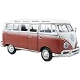Maisto VW Bus Samba model car scale 1 25, doors and tailgate to open, 20 cm, color shipped randomly