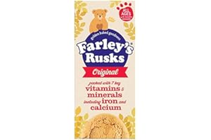 KLUSO Farley's All Ages 4-6 Months Onwards Farley's Rusks Original 150g (Pack of 6 x 9s)