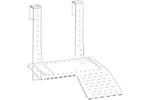 GENERIC Driibubur Rettili Tartaruga Basking Piattaforma Acrilico Arrampicate Scala Isola Paesaggio Serbatoi Pesci Habitat Acquari Ornamenti