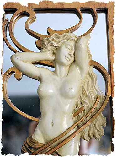 TRAUMHAFTER SPIEGEL IM JUGENDSTIL ART NOUVEAU FRAUENAKT EXKLUSIV - 2
