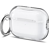 Spigen Ultra Hybrid Case Compatible with AirPods Pro 2nd Generation 2023/2022 - Transparent