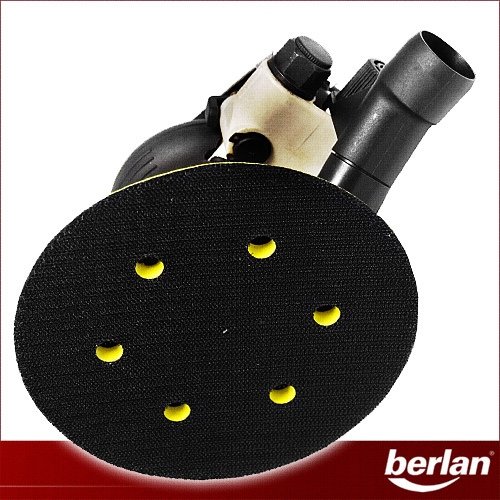 Berlan Druckluft Exzenterschleifer 6″ BDLES453 mit Klettaufnahme - 2