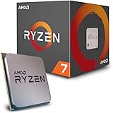 AMD YD2700BBAFBOX Ryzen 7 2700 Processor with Wraith Spire RGB LED Cooler