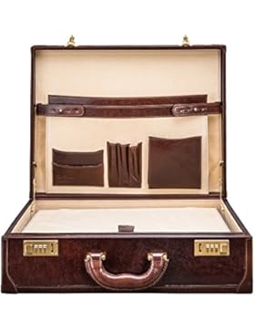 Maxwell-Scott® Luxus Leder Aktenkoffer ( Buroni)