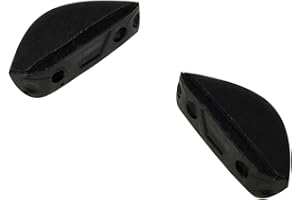 HKUCO Schwarz Ersatz für Oakley Airdrop/Chamfer Sonnenbrille Nasenhalter für harte Basis des Rahmens