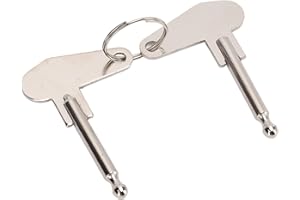 KADIMENDIUM Chiave di blocco dell'accensione, chiave di accensione per trattori in metallo solido universale 2 pezzi ad alta precisione per camion per escavatore