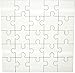 Produktbild Sublimation MDF Hartholz quadratisch, blanko, Form Puzzle Größe 17 cm x 17 cm