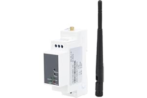 BOROCO Servidor Serie WiFi RS485 a Servidor Serie WiFi Módulo Ethernet de Montaje en riel Dispositivos de Red inalámbricos Ethernet Modbus para Mbed 160 100-240VAC