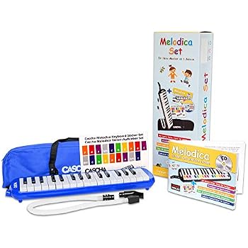 Mélodica Stagg 32 Touches - Bleu, Avec étui, Embouchure Et Tube Flexible