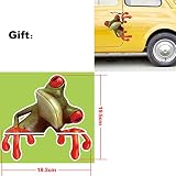 Retro Car Wandtattoo House Aufkleber abnehmbarer Wohnzimmer Tapete Schlafzimmer Küche Art Bild Wandmalereien Sticks PVC Fenster Tür Dekoration + 3D Frosch Auto Aufkleber Geschenk - 7