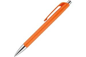 Caran d'Ache 888 - Bolígrafo de bola retráctil, color naranja