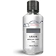 Xtremeauto Touch Up Paint For Lexus Ls Series Mercury Grey 1H9 Direct Appliance Chip Scuff Mark Brush In Lid