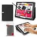 Produktbild ORZLY® - GALAXY NOTE PRO 12.2 Tablet Stand Case - SCHWARZ Leder Effekt Schutzhülle - Ausschließlich konzipiert für Samsung Galaxy NotePro 12,2 Zoll Tablet - 2014 SM-P900 MODELL