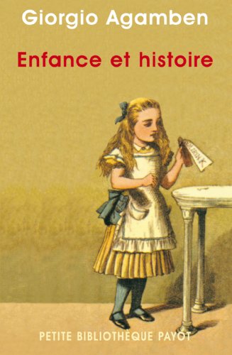 couverture de : Enfance et histoire