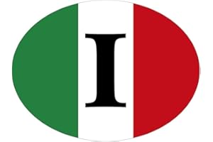 Artimagen Adesivo Banner Ovale I Italia 80x60 mm.