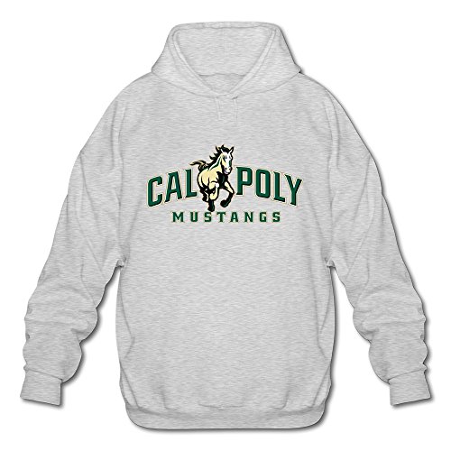 M07H Men's Hoodie Cal Poly Ash