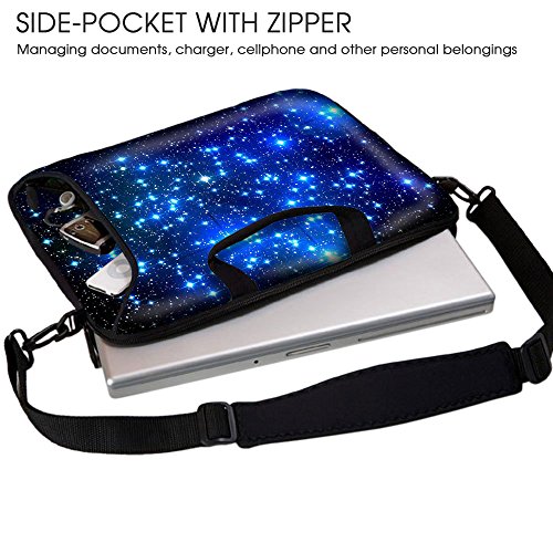 Sidorenko 17-17 3 Zoll Laptoptasche   Laptop Umh  ngetasche  Stilvolle Designer - Computer - Notebook-Schultertasche aus Neopren Schmutz- und Wasserab