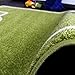 Kids' Rug - Play Carpet - Football Pitch - Green, Size:80x150 cm