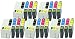 Produktbild 20 Druckerpatronen XL alle Farben ersetzen Epson T2711 T2712 T2713 T2714 geeignet z.B. für Epson WorkForce WF-3620, WF-3620DWF, WF-3640, WF-3640DTWF, WF-7110, WF-7110 DTW, WF-7610, WF-7610DWF, WF-7620, WF-7620DTWF