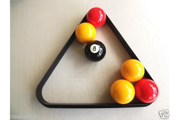 Homegames Pub Pool Table Ball Triangle UK 2 Inch Billiard Size by Matchplay billiards