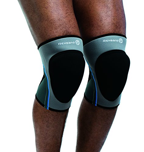 Preisvergleich Produktbild Rehband Bandage Volleyball Kniepad Pro, grau, L, 776309-4