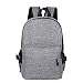 Produktbild Lenfesh Schulrucksack Kühl-Rucksack Unisex Klassischen Leichten Wasserabweisenden College Rucksack Reiserucksack passt Laptop Student Bag Outdoor-Reiserucksack mit USB