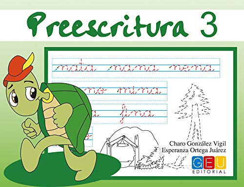 Preescritura 3 - cuadernillo con ejercicios para la fase previa a la escritura
