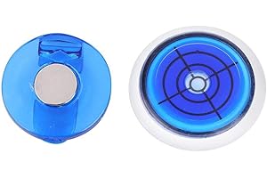 Tbest Golf Silicone Marker Clip,Hat Clip Ball Markers, Durevole Plastica Hat Clip con Staccabile Magnetic Ball Marker Un Regalo Sostituzione per Amici Ista di Famiglia(Blu)