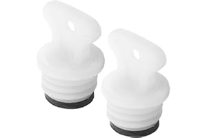 DOITOOL Hot Water Bag Stopper ： Hot Water Bottle Lid Leakproof Cap Rubber Bag Practical for Friends and Family 2pcs