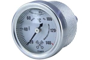 CITOMERX Ölthermometer Öltemperaturmesser für Honda Kawasaki MZ/MUZ Sachs Triumph Yamaha