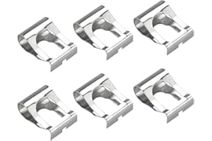 KBNIAN 6 Stück Universal Scheibenwischer Gestänge Reparatur Clip Kit Auto Scheibenwischergestänge Clip Scheibenwischer Stangen Arme Reparatur Clips