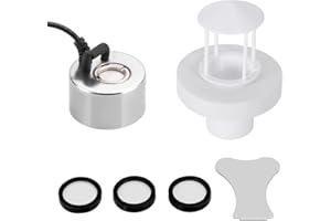 Mxmoonant 350 ML/H brumisateur à ultrasons avec brumisateur Amovible pour Fontaine à Eau Bassin Pot rocaille évier