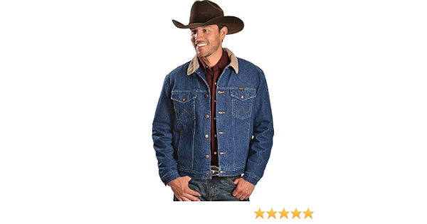 Regular Blanket Lined Denim Jacket 
