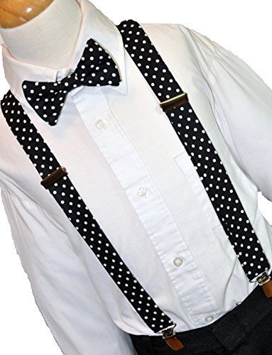 FABLOOK s tylish combo of POLKA DOT BOW TIE with POLKA DOT suspender for boys RS.299 (81.00% Off) - Amazon