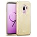 Produktbild ESR Glitzer Hülle kompatibel mit Samsung Galaxy S9 Plus, Sparkle TPU Schutzhülle, 3-Schicht, Kabelloses Laden kompatibel, Handyhülle kompatibel mit S9+ 6,2" (Gold)