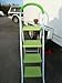 Produktbild 4 Tread Step ladder Green Stool Folding Non Slip Mini Steps Multi-Purpose Kitchen Home Easy Storage Ladder(SI-HH1009) by FunkyBuys