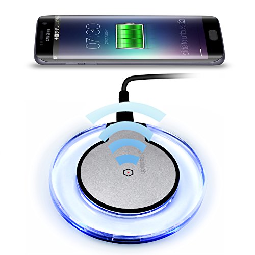 Expresstech Cargador Inal mbrico Qi Carga R pido cargadores por inducci n para Samsung S6 S6 Edge S7 S7 Edge Nexus 4 5 6 7 2013 HTC 8X Android y dispositivos compatibles con Qi Todo Expresstech Cargador Inal mbrico Qi Carga R pido cargadores por inducci n para Samsung S6 S6 Edge S7 S7 Edge Nexus 4 5 6 7 2013 HTC 8X Android y dispositivos compatibles con Qi Todo