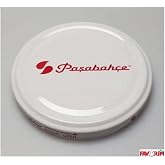 Paşabah&ccedil;e Kavanoz Kapağı, 100 Adet, Beyaz, Silikon