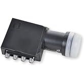 Inverto Single Universal Premium LNB – 0.2 DB, 40 Mm Feed, 4G/LTE Beschermd – Voor HD/UHD Satellietontvangst