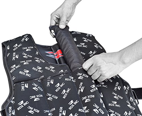 RDX Gym Gewichtsweste Laufweste Gewicht Krafttraining Fitness Trainingsweste Joggen Weste - 8