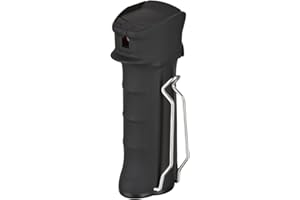 KH-SECURITY Carl Hoernecke Chemische Fabrik GmbH & Co. KG Unisex – Erwachsene Pfefferspray Rsg Zivil Punktstrahl Inkl. Metallclip (Links und Rechtshänder) Pfefferspray, transparent, 63 ml